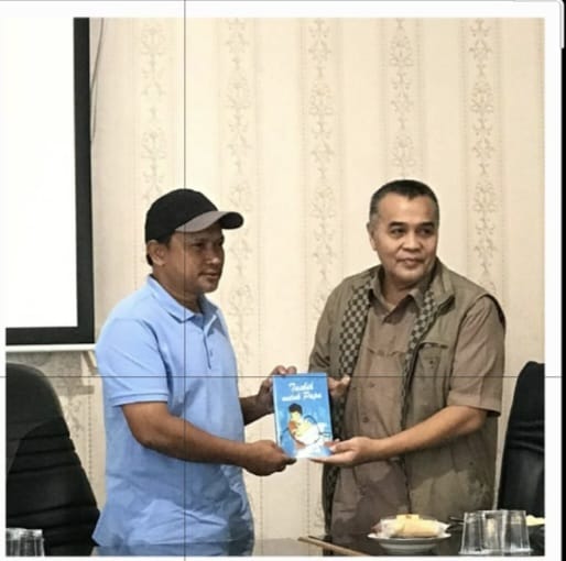 Firdaus Abie Berbagi di Disdikbud Kab Agam 